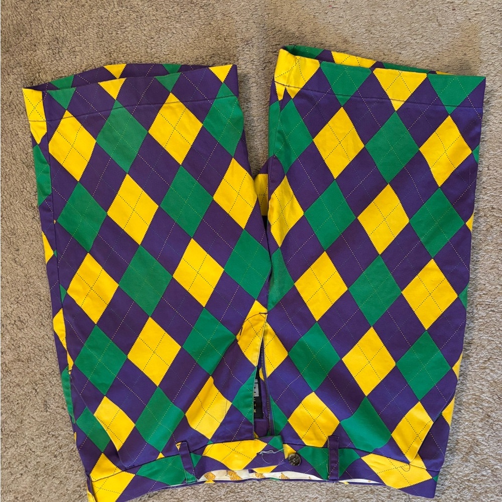 Colorful Argyle Men Shorts